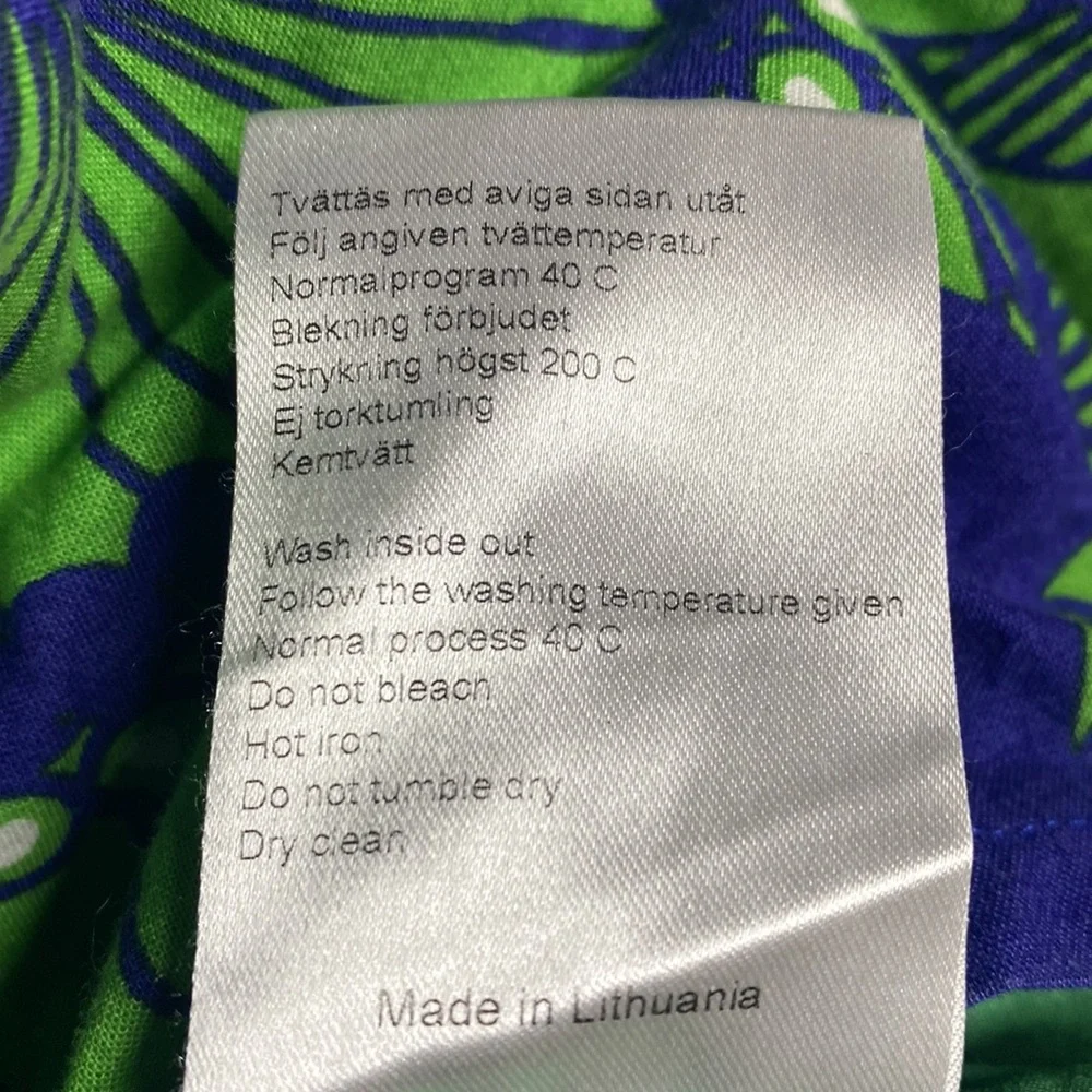 MARIMEKKO AHKERALIISA dress sleevelles lined pockets zip size 36 - Picture 6 of 10